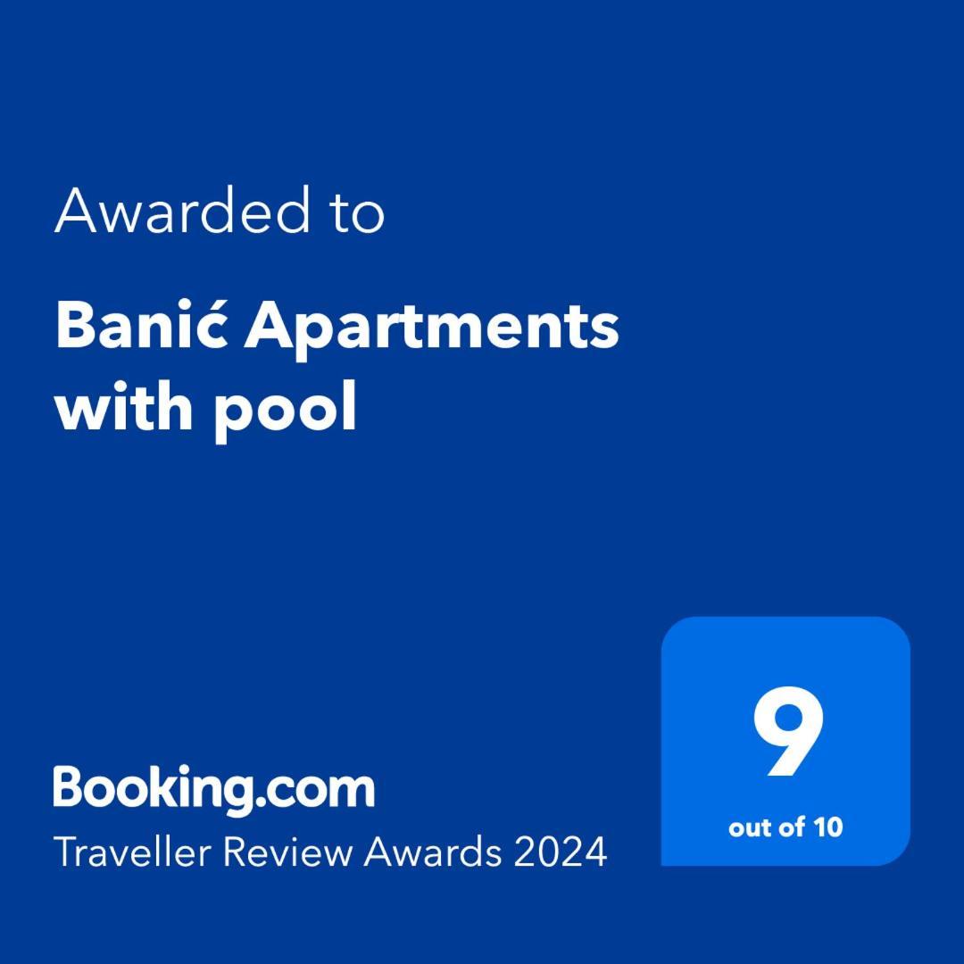Banic Apartments With Pool Biograd Na Moru Esterno foto